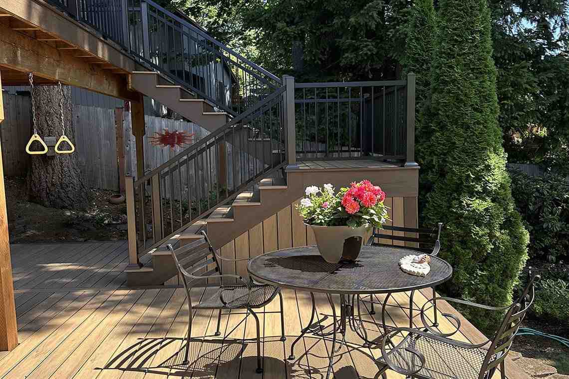 Multi-Tiered Deck Resurfacing