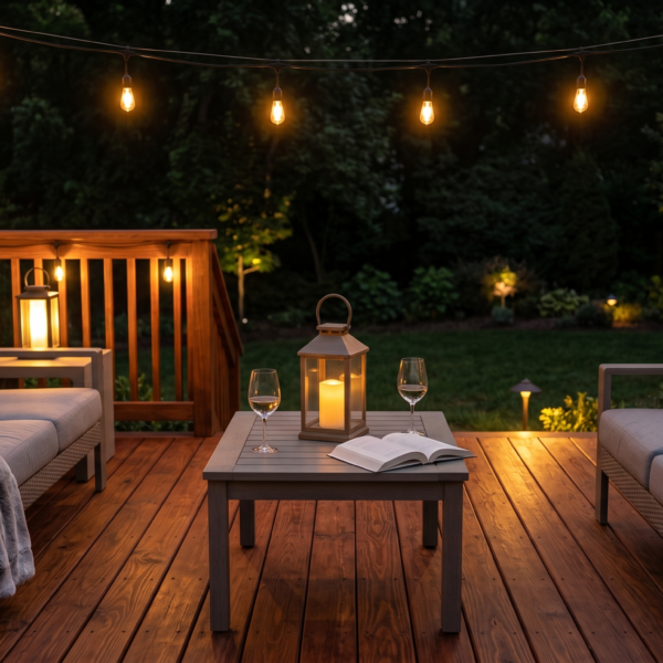 best way to stain deck boards